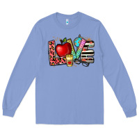 Colony Blue love teacher Long Sleeve Tee - NancyCooperArtShop