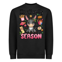 Black its officially season Heavyweight Sweatshirt - MaliasSmallBusiness