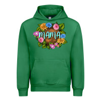 Emerald Mama Mother's Day Urban Hoodie - FaDigitalArtStudio