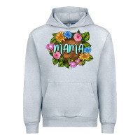 Heather Grey Mama Mother's Day Urban Hoodie - FaDigitalArtStudio