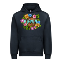 Navy Mama Mother's Day Urban Hoodie - FaDigitalArtStudio