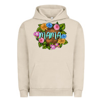 Pigment French Oak Mama Mother's Day Urban Hoodie - FaDigitalArtStudio