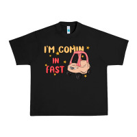 Black i'm comin in fast Urban Heavy Tee - MaliasSmallBusiness
