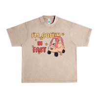 French Oak i'm comin in fast Urban Heavy Tee - MaliasSmallBusiness