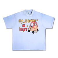 Grape Ice i'm comin in fast Urban Heavy Tee - MaliasSmallBusiness