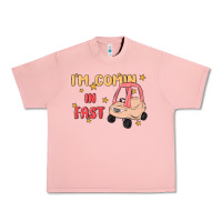 Salmon i'm comin in fast Urban Heavy Tee - MaliasSmallBusiness