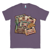 Lavender 90s country cassette tapes Classic Tee - MaliasSmallBusiness