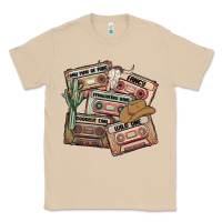 Mushroom 90s country cassette tapes Classic Tee - MaliasSmallBusiness