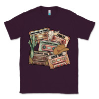 Plum 90s country cassette tapes Classic Tee - MaliasSmallBusiness