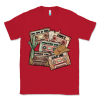 Red 90s country cassette tapes Classic Tee - MaliasSmallBusiness