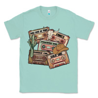Seafoam 90s country cassette tapes Classic Tee - MaliasSmallBusiness