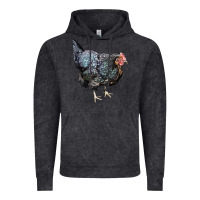Vintage Black jersey giant chicken Vintage Hoodie - LillyAllenDesigns