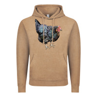 Vintage Coffee jersey giant chicken Vintage Hoodie - LillyAllenDesigns