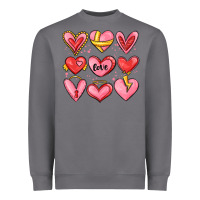 Storm sketch hearts Heavyweight Sweatshirt - MaliasSmallBusiness