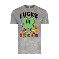 Cloud Rock lucky teacher Vintage Tee - MaliasSmallBusiness
