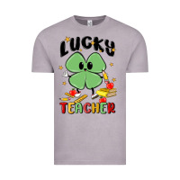 Vintage Zinc lucky teacher Vintage Tee - MaliasSmallBusiness