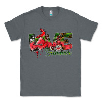 Charcoal Heather Love Summer Classic Tee - CowhideDigitalArt
