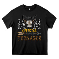 Black proud mom official of an teenager Heavy Core Tee - CowhideDigitalArt