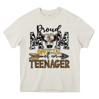 Cream proud mom official of an teenager Heavy Core Tee - CowhideDigitalArt