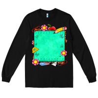 Black school add your own text Long Sleeve Tee - NancyCooperArtShop