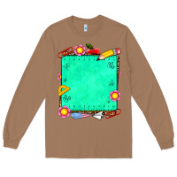 Toasted Coconut school add your own text Long Sleeve Tee - NancyCooperArtShop
