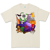 Bone zombie nurse   halloween Premium Tee - AdoDesignShop