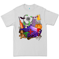 Dove Grey zombie nurse   halloween Premium Tee - AdoDesignShop