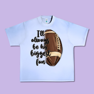 I Ll Always Be His Biggest Fan Urban Heavy Tee Designed By Maliassmallbusiness