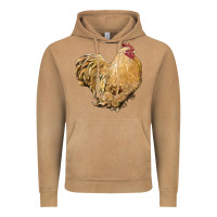 Vintage Camel cochin rooster Vintage Hoodie - LillyAllenDesigns