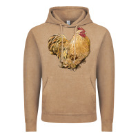 Vintage Coffee cochin rooster Vintage Hoodie - LillyAllenDesigns