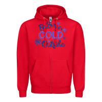 Red Baby It s Cold Outside Zipper Hoodie - Bettercallsaul