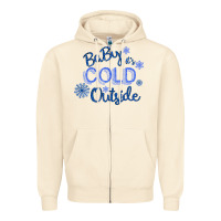 Sandshell Baby It s Cold Outside Zipper Hoodie - Bettercallsaul