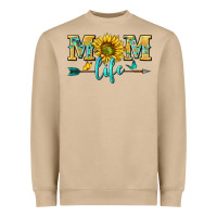 Mushroom mom life Heavyweight Sweatshirt - NancyCooperArtShop