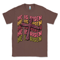 Chestnut he is risen Classic Tee - MaliasSmallBusiness