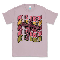 Lilac he is risen Classic Tee - MaliasSmallBusiness