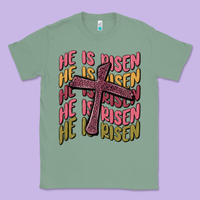 He Is Risen Classic Tee Designed By Maliassmallbusiness