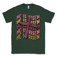 Sports Green he is risen Classic Tee - MaliasSmallBusiness
