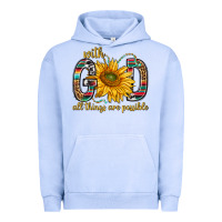 Pigment Grape Ice with god all things are possible with sunflower bbs Urban Hoodie - BundleAndBundleShop
