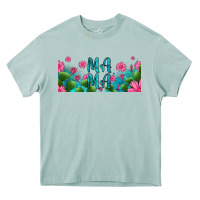 Arona cactus and flowers mama libbey glass Heavy Core Tee - HRA Design Shop