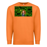 Carrot wizard girl and cat Premium Sweatshirt - TumblerDesignByShophia