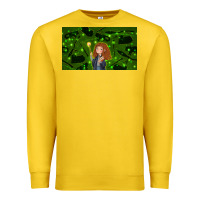 Lemon wizard girl and cat Premium Sweatshirt - TumblerDesignByShophia