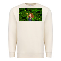Sandshell wizard girl and cat Premium Sweatshirt - TumblerDesignByShophia