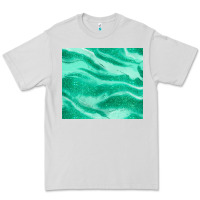 Dove Grey green glitter Premium Tee - JahusDesignShop