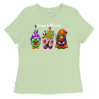 Matcha happy halloween gnomes white Ladies Tee - RacoonDesign
