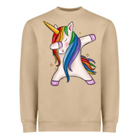 Mushroom dabbing unicorn Heavyweight Sweatshirt - MaliasSmallBusiness
