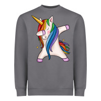 Storm dabbing unicorn Heavyweight Sweatshirt - MaliasSmallBusiness