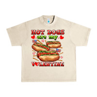 Sandshell hot dogs are my valentine Urban Heavy Tee - AdoDesignShop