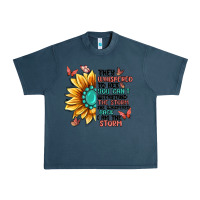 Midnight Navy they whispered to her you can't withstand the stor Urban Heavy Tee - MaliasSmallBusiness