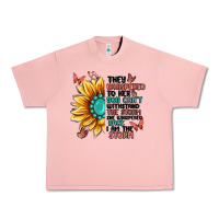 Salmon they whispered to her you can't withstand the stor Urban Heavy Tee - MaliasSmallBusiness