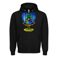 Black St Patricks Day Gnome Zipper Hoodie - Bettercallsaul